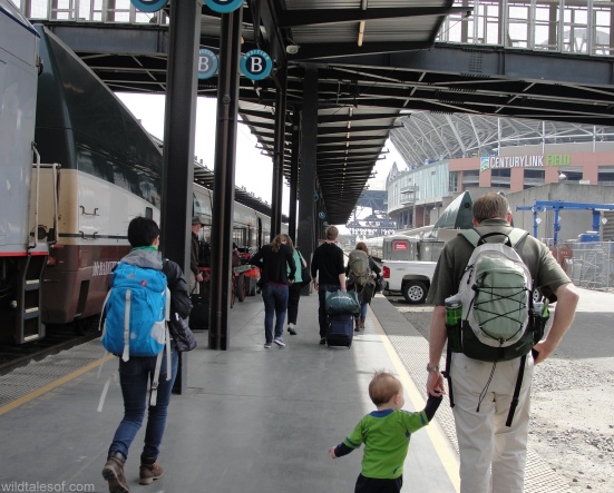 Travel by Train with a Toddler: Amtrak Cascades | WildTalesof.com