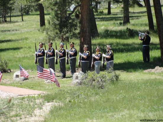 Memorial Day Ceremony: Bergen Park, Colorado | WildTalesof.com