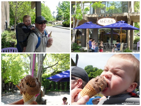 Mora Iced Creamery: Bainbridge Island, WA | WildTalesof.com