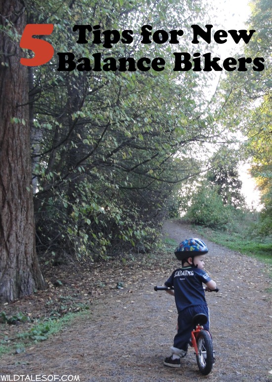 5 Quick Tips for New Balance Bikers | WildTalesof.com