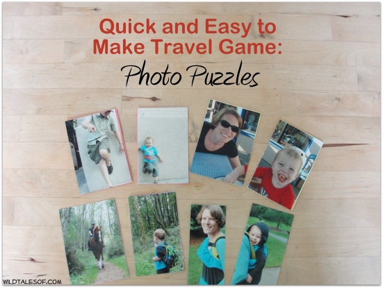 Quick and Easy to Make Travel Game: Photo Puzzles | WildTalesof.com