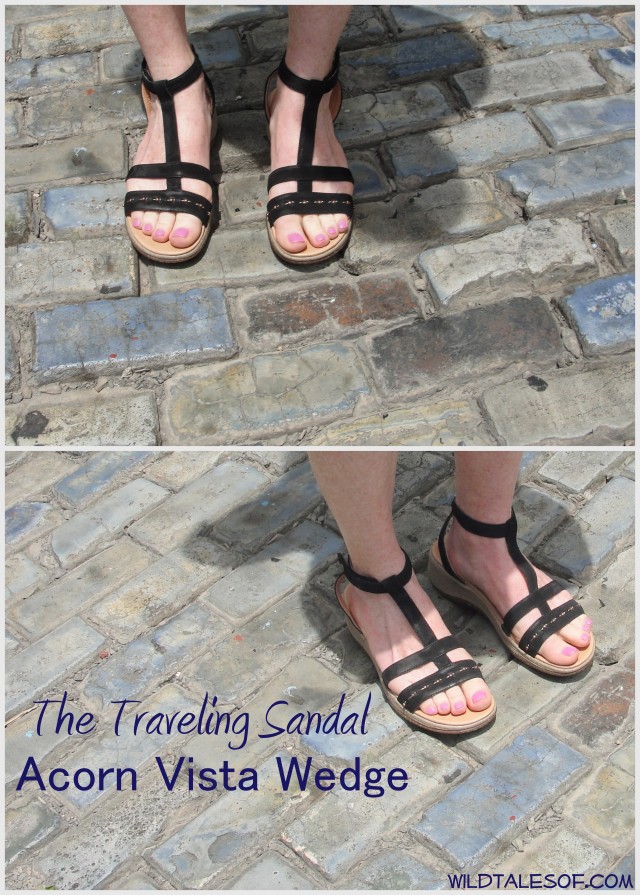 Tale of the Traveling Sandals: Acorn Vista Wedge+A Chance to Win!