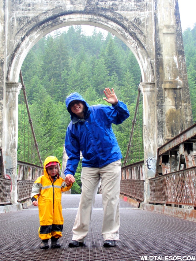 Being Brave: Crossing the Alexandra Bridge Near Hope, BC  | WildTalesof.com