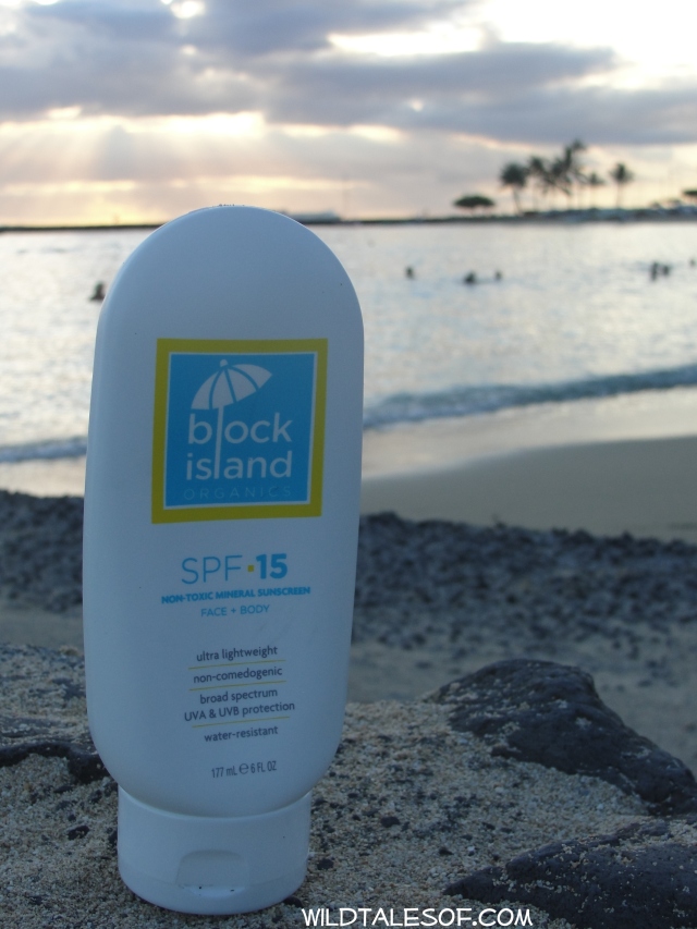 Sun Safe on the Beach +Block Island Sunscreen Giveaway! | WildTalesof.com